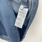 Jachs Girlfriend  Chambray Button Up Shirt Oversized Dolman Cuffed Sleeves Sz XS Photo 8