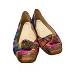 Stuart Weitzman  Rainbow Shimmer Knot Flats Women’s Sz. 9 Photo 1