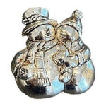 Ugly Christmas Sweater Christmas Snowman dual pendant Locket brooch Photo 0