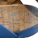 Kork-Ease  Blue Leather Sandals Minimalist Size 9 M Photo 5