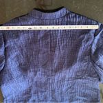 Dress Barn  Woman’s Navy Blue 3/4 sleeve Textured Blazer Size 2X Photo 7