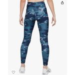 Nike  NWT dri-fit one blue camo leggings xs Photo 1