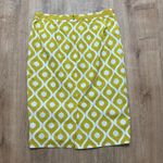 BODEN | Yellow Geometric Print Pencil Skirt Size undefined Photo 3