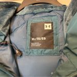 Under Armour Sportstyle Down Parka Coat Puffer Jacket Teal Green 700 Fill Power Photo 2