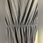 H&M basic black knit dress, sleeveless, excellent layer piece w sheer details Photo 3
