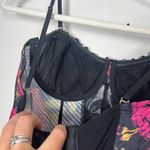 Free People Intimately Floral Lace Boho Cottagecore Corset Bodysuit Sz L Photo 6