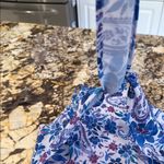 Show Me Your Mumu Blue and White spaghetti strap romper Photo 5