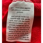 Tommy Hilfiger : Red Colorblock Oversized Logo Hoodie Dress Photo 5