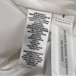 Loft NEW White Embroidered Scallop Yoke Dress Photo 9