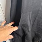 Automet Baggy Rompers Spaghetti Strap Overalls Jumper Pockets W1998 Sz L Black Size L Photo 4