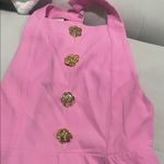 & Other Stories & Other Stories Pink Dress with Gold Buttons Photo 1