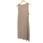 Leith NWT  Ruched Bodycon Sleeveless Mini Dress Tan Dusk Heather Knit Size XL NEW Photo 10