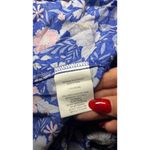 Abel the label Anthropologie  Floral Maxi Dress Blue Purple Boho Halter Neck Sz L Photo 5