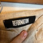 Reformation Pants Women's 2 Surplus Fabric Tan Photo 2