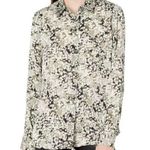 Equipment Femme Vert Mili Multi Print Satin Brett Shirt Photo 0