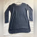 Joan Vass Joan‎ Vass Charcoal long sweater Size Small Photo 3
