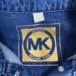 Michael Kors Jean Jacket Size Small Blue Photo 4