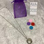 Pe Lo Ha Silver Essential Oil Diffuser Pendant Necklace Photo 0