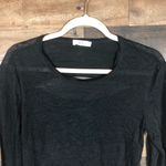 ALC Frank A.L.C. Black linen open back top‎ designer Photo 2