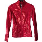 Lululemon  Red foil manifesto define jacket 20YR size 4 Photo 1
