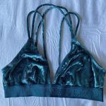 PINK - Victoria's Secret Blue Velvet Bralette Photo 0