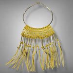 Free People Crochet Macrame Joey Crochet Choker Statement Necklace NWT Bohemian Photo 7