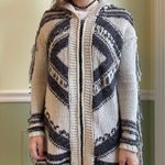 Free People Show Me Fringe Sweater Hoodie Photo 5
