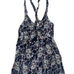 Free People  Washed Ashore Mini Dress Size Medium Floral Boho Beachy Flowy Whimsy Photo 2