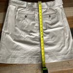 LIKE NEW midi khaki‎ tie waist Boden skirt with utility pockets size 16 Tan Photo 6