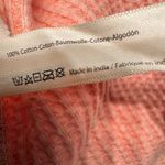 Free People FP One Colt Henley Top Distressed Waffle Women’s Pink Coral Size XS Photo 15