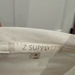 Z Supply | White 'Go Team' Graphic Tee | Size: Medium Photo 5