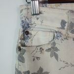 1st Kiss  2 28x28.5 Creme Flowered Skinny Jeans Photo 2