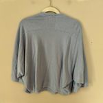 Aerie  Summer House Slouchy Oversized T-Shirt Blue NEW Medium NWT Photo 2