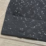 Lululemon Rest Less Crop 1/2 Zip Thumbholes Herringbone Fade Black/White Size 12 Photo 4