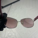 Coach  Women’s Pink Lens Aviator Sunglasses Photo 8
