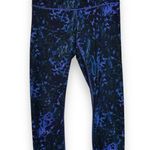 Lululemon  Leggings Women's Size 6 Purple Cropped Animal Print Activewear Workout Photo 1