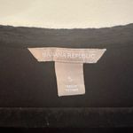 Banana Republic  Black Perforated Tee Sz S Women's Black Short Sleeve Top Photo 1