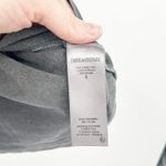 Zadig & Voltaire Womens Streetwear Punk Zoe Core Love Strass Graphic T-Shirt S Photo 4