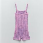 ZARA NWT RIBBED TIE DYE JUMPSUIT ROMPER BLOGGERS FAV SMALL Photo 7