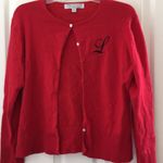 Carolyn Taylor FINAL MARKDOWN  letter l sweater medium Photo 0