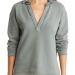 Frank & Eileen  Heritage Cotton French Terry Popover Henley size L Photo 0