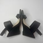 Jessica Simpson 'Wyra' Black Wedge Sandals Size 9M Photo 4