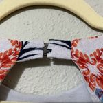 Ecote Urban Outfitters Blue Sleeveless Floral Shift Mini Dress Womens S Keyhole Photo 5