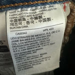 Levi's Levi’s 501 Spellout Cutoff Shorts Size 27 Photo 4