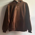 Cozy Brown Bear Women's Hoodie Size M Photo 0