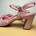 Anne Klein  Rosy Light Pink Bow Sandals Photo 2