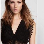Sandro 💕 PARIS💕 Lindsey Lace Mini Dress ~ Black Size 3 = US 8 NWT Photo 1