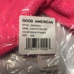 Good American Always Fits Mini Skirt Swim Cover Crinkle Bright Pink 00/0 XXS/XS Photo 4