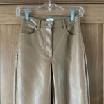 Aritzia Wilfred Melina Vegan Leather Pants Constant Camel size 0 Photo 4