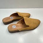 Indigo Rd. Perforated Mules Slip On Loafers Casual Shoes Mustard Yellow Women7.5 Size 7.5 Photo 2